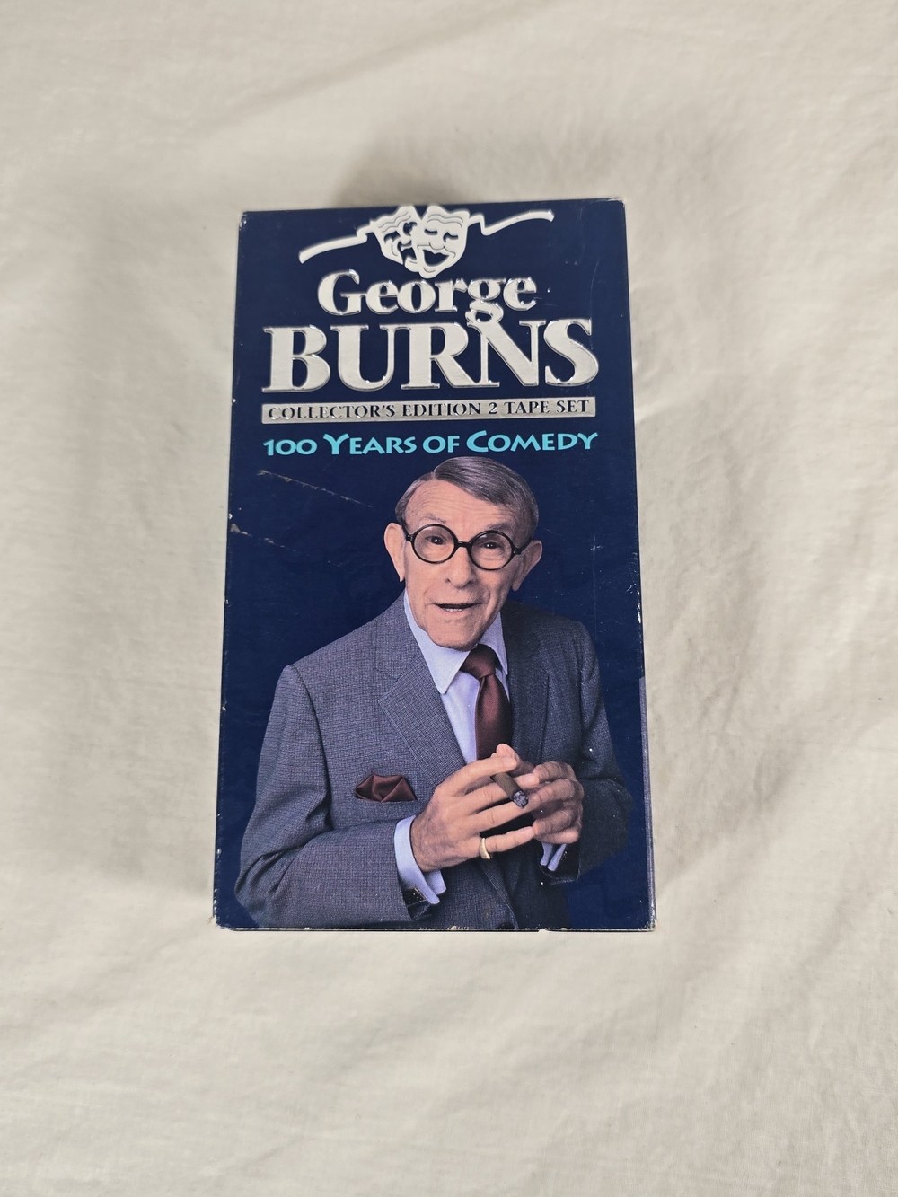 Vintage 1995 George Burns 100 Years of Comedy 2 VHS Set